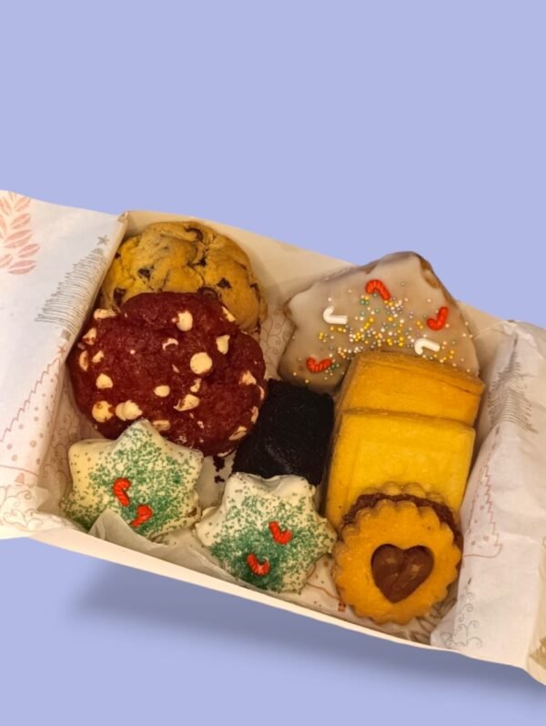 Caja Navideña de galletas